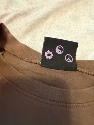 Y2K Alab Zumiez brown heart gem crop top thumbnail 5
