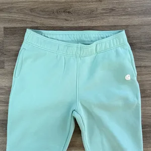 Carhartt Mint Green Women's Track Joggers Size Large Cozy Sweats Relaxed Fit thumbnail 3