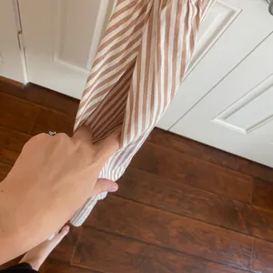 The Impeccable Pig Striped Tan Dress thumbnail 5