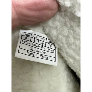 Womans Excellent Cond. Tuopin Classic Platform Lace Up Mini Snow Boots 8 Beige thumbnail 6