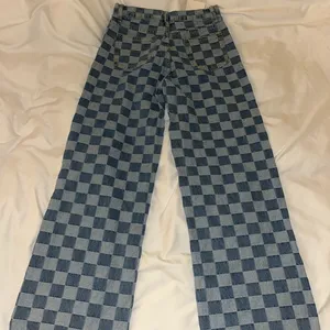 Checkered Jeans Blue thumbnail 3