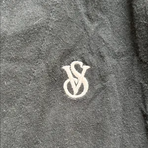 Victoria's Secret Black Robe with White Accents thumbnail 3