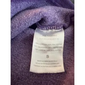 Alta Gracia Minnesota State University Mankato Mavericks Purple Cropped VNeck Sweatshirt Tee thumbnail 3