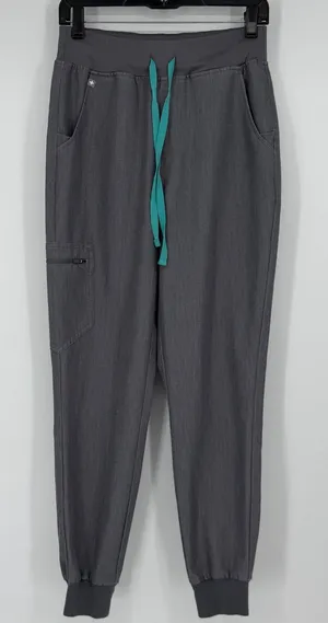 Figs Technical Collection W22SW2012 Grey Scrub Jogger Pants Small thumbnail 1