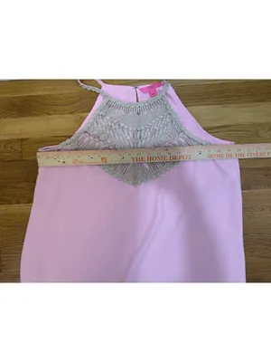 Lilly Pulitzer Resortwear Preppy Coastal Pearl Soft Shift in Coral Reef Tint Sz thumbnail 2