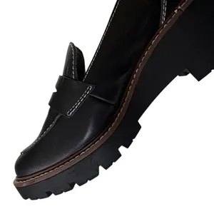 Like New Blondo Leather Dulce Loafers Black Size 8 Retail $119.00 thumbnail 5