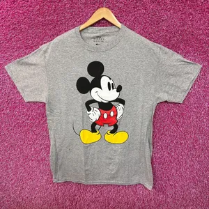 Mickey Mouse Toon Town Mayor Classic Disney Character Tee L thumbnail 1