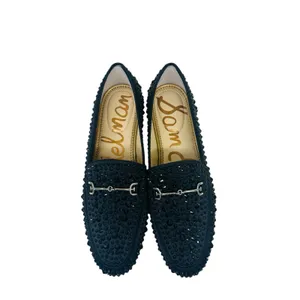 Sam Edelman Loraine Bling Bit Loafer Flats Black Embellished Size 7M NWB thumbnail 12