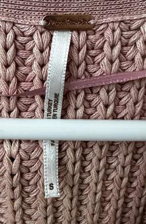 Free people sweater vest knit small thumbnail 4