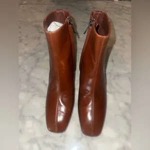 Sam Edelman Brown Leather Ankle Heeled Boots thumbnail 8