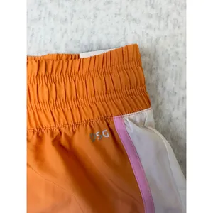 DSG Womens Stride High Rise Shorts Pink‎ Orange Ombre White Small NWT thumbnail 2