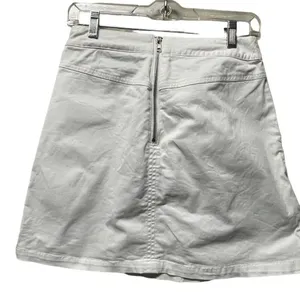 LALU size M cotton denim skirt. Short A-line thumbnail 2