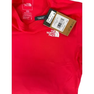The North Face Women's Red Short Sleeve T-Shirt - Size M (NWT) thumbnail 4