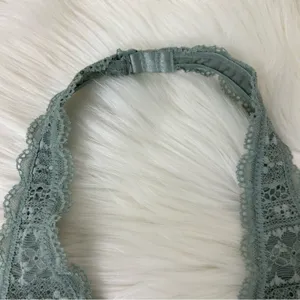 Victoria’s Secret Green Lace Bralette Size XS thumbnail 3