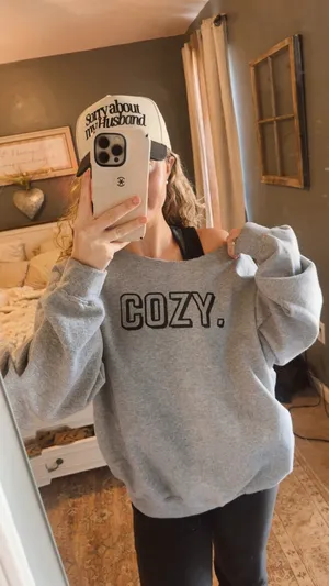 Cozy Cut-Off Sweatshirt thumbnail 3