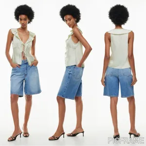Aritzia Wilfred Tonka Satin Blouse thumbnail 2