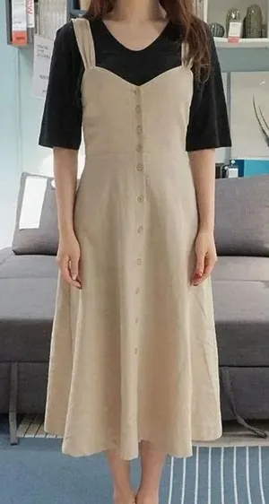 Yesstyle button down dress Size M thumbnail 1