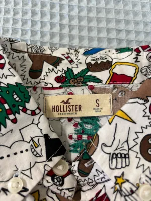 Men’s Hollister Christmas Button Down Shirt thumbnail 5