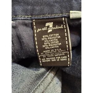 7 For All Mankind Charlize Bootcut Jeans Dark Wash Size 30 Made in USA thumbnail 7