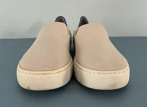 Rothy’s The Original Slip On Sand Beige Washable Sneakers thumbnail 2