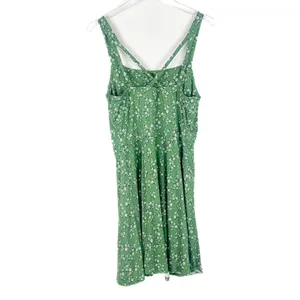 Nine Britton NWT Stitch Fix Desiree Strappy Floral Sleeveless Dress Green Size Large L NEW thumbnail 8