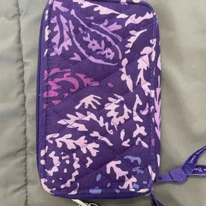 Vera Bradley 3 in 1 Crossbody Bag Purple Floral thumbnail 9