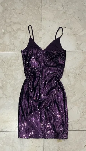 Hot Miami Styles Purple Shimmer Hoco Dress thumbnail 6