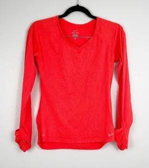 Nike Long Sleeve Athletic Tee Sz‎ S thumbnail 1