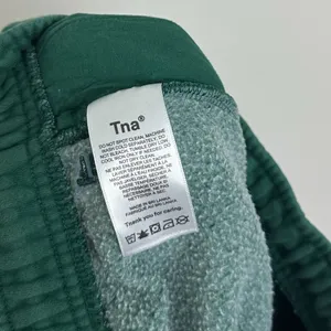 ARITZIA TNA Cozy Fleece Mega Sweatpants in Forest Green Size X-Small thumbnail 7