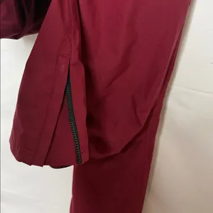 Aperture Cystaline waterproof 10K burgundy red snowboarding pants sz S thumbnail 6