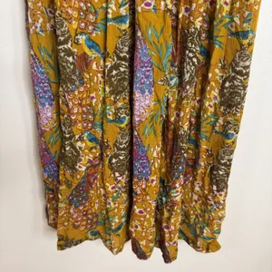 Anthropologie Raga Dress Womens S Floral‎ Embroidered Boho Maxi Spaghetti Strap thumbnail 4