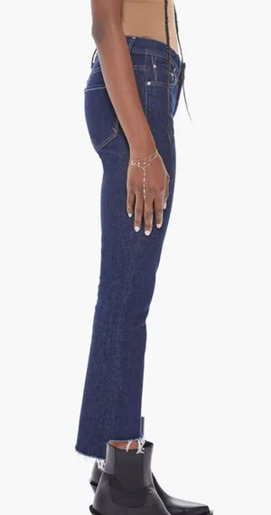 MOTHER Denim the Insider Crop Step Fray thumbnail 2