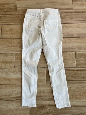 Womens Universal Thread White High Rise Jegging - 4/27R - #2 thumbnail 5