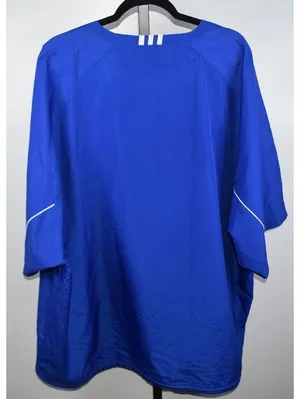 Adidas Kansas Jayhawks KU 3/4 Sleeve Pullover Zip Polyester Jacket Size 4XL thumbnail 2