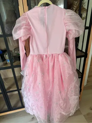 Glinda Costume halloween The Wizard of Oz wicked ariana grande maxi dress gown thumbnail 5