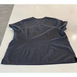 FIGS Catarina One-Pocket‎ Scrub Top Gray Women's 4XL thumbnail 2