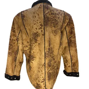 Vintage Western Urban Tribe Jacket Women Large Brown Animal Print thumbnail 2