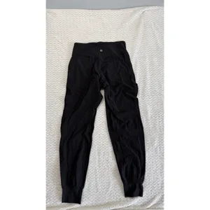 Lululemon Align High Rise Jogger Black Nulu Yoga Pants Size 6 LW5BPXS thumbnail 2