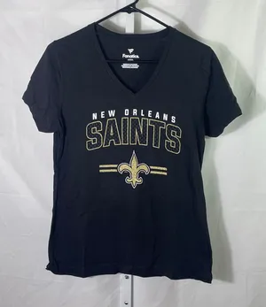 Fanatics New Orleans Saints NFL Tee - Womens Size M - Black thumbnail 1