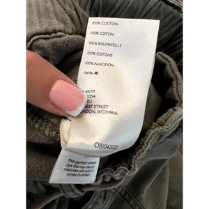 Free People Khaki Army Green Pants size XS thumbnail 5