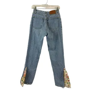 Esprit Women's Flare Floral Bottom Jeans thumbnail 2