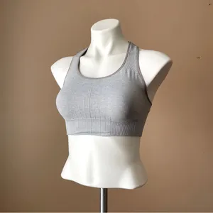 CHAMPION | Light Gray Racerback Sports Bra Sz M thumbnail 2