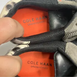 Cole Haan Grandpro Ultra Sneaker black white leopard print‎ size 6 thumbnail 9