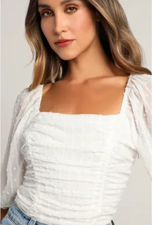 Lulus White Top thumbnail 1