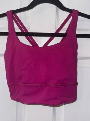 Lululemon Sports Bra Pink thumbnail 1