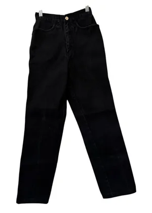 Lawman Superior Fit Western Jeans Women Size 1 Black Denim High Waist‎ Hong Kong thumbnail 1