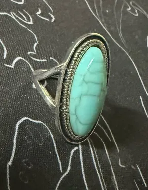 Turquoise Ring Boutique Silver thumbnail 1
