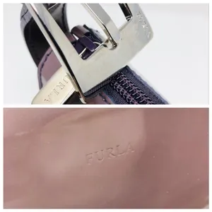 FURLA structured leather purse, made in Italy thumbnail 7