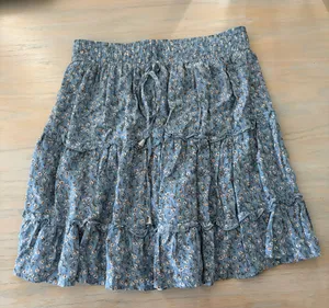 Blue Floral Mini Skirt thumbnail 2