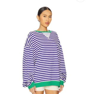 Free People Striped Sweater thumbnail 3